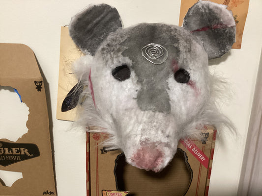 opossum therian mask